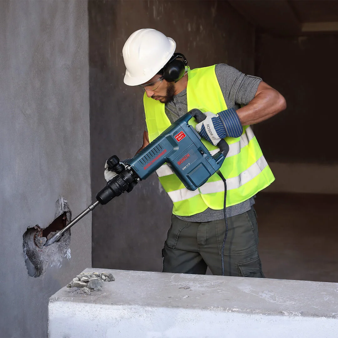 Rotomartillo demoledor Bosch GSH 11 E de 11 kg con encastre SDS Max