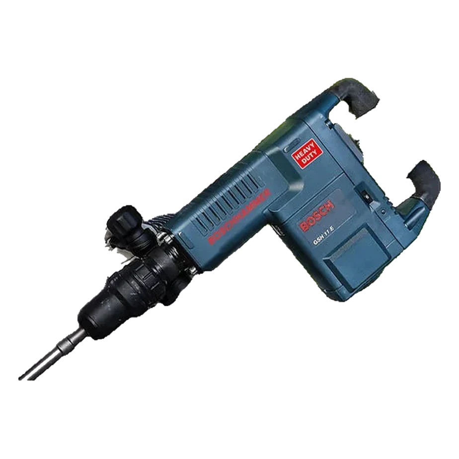 Rotomartillo demoledor Bosch GSH 11 E de 11 kg con su cincel y encastre SDS Max
