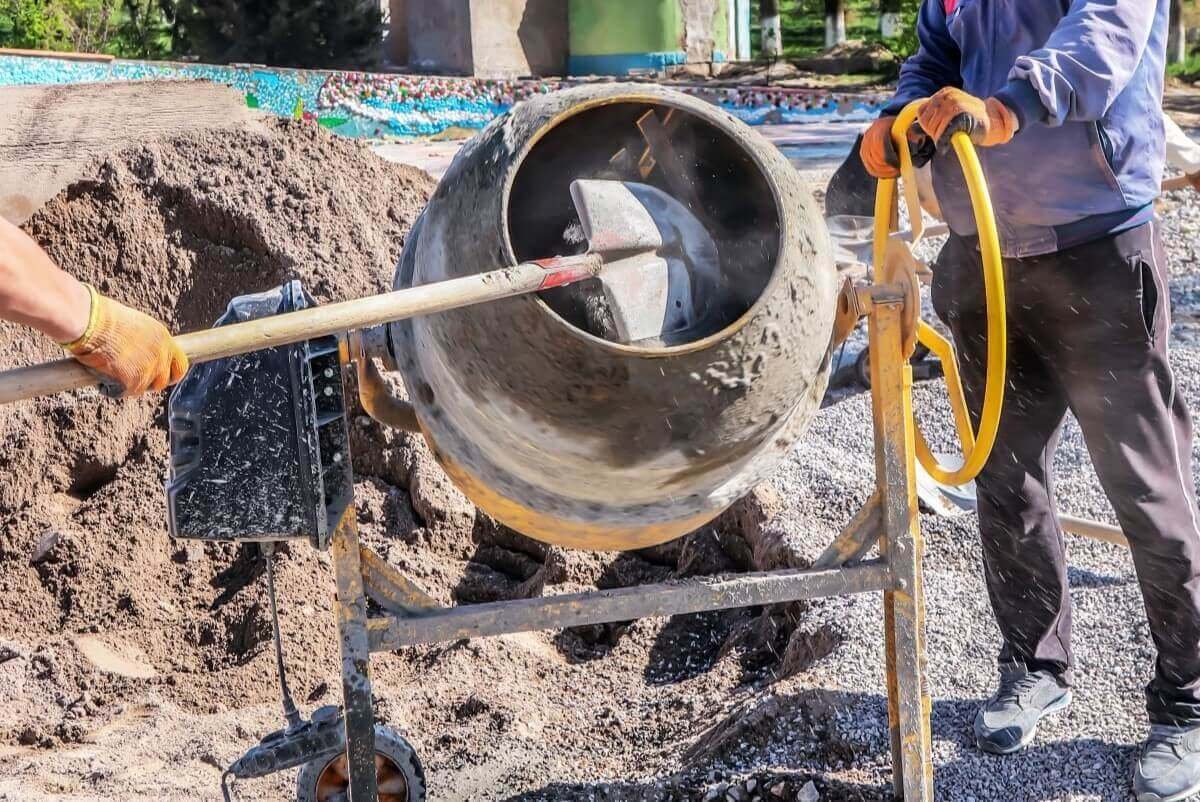 cuál es el rendimiento de una revolvedora de concreto de 1 saco
